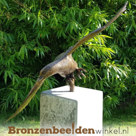 Tuinbeeld zeearend op Hardstenen sokkel BBW1247br