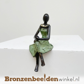 Afrikaans beeld "Thandie" 12 cm BBWZT06KL