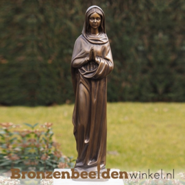 Beeld biddende Maria van brons BBW768br