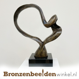 Abstract beeld "Het Levenspad met granieten voet" BBW91235br