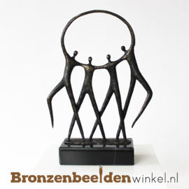 Condoleance beeld "Een warme band" BBW006br55