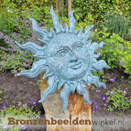 Tuinbeeld zon op sokkel BBW0567br-os