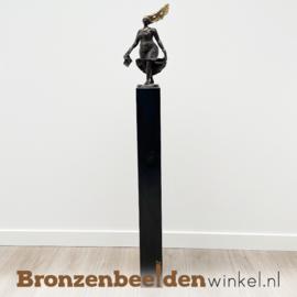 Afrikaans beeld  "Layla" uit Afrika 33 cm bbwDVG14R35