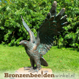 NR 2 | Cadeau vogelliefhebber ''Adelaar beeldje brons'' BBWR88631