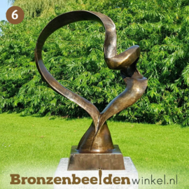 NR 6 | Bronzen beeld Tilburg "Het Levenspad" BBW91235br