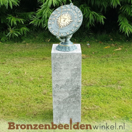 NR 4 | Sinterklaas cadeau ''Zonnewijzer horizontaal'' BBW0088br