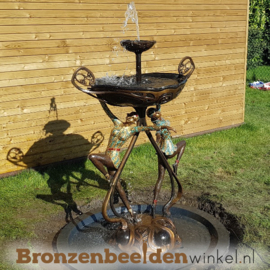 Waterornament met klassieke danseressen BBW8004