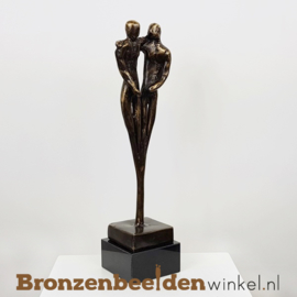 Bronzen beeld "De Onafscheidelijke Broers"