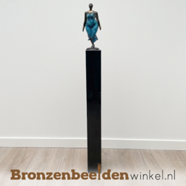 Dikke dames beeld "Thandiwe" uit Afrika 33 cm bbwDV15GR35