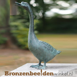 Bronzen gans beeld BBW5425br