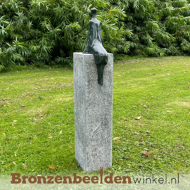 Gedenkbeeld  "De Zon- en Sterrenkijker" - groen BBW005br07g