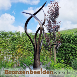 Abstract tuinbeeld "De Levensboom" XL versie BBW91233br-xl