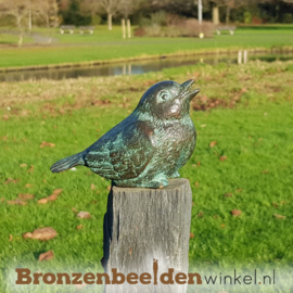 Vogel beeldje in brons BBW1320