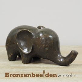 Olifanten beeldje in brons BBW2137br
