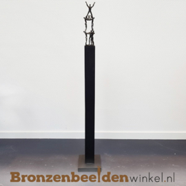 Groot jubileum geschenk "Samenwerken" met jaartallen