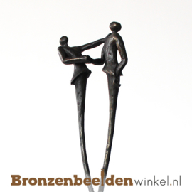 Zakelijk geschenk "Bedankt" op sokkel BBW004br31