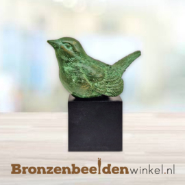 Asbeeld vogeltje in brons BBW1319