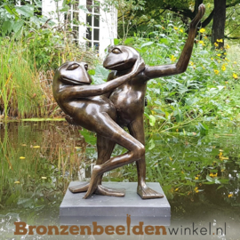 Vijver beeld Swingende Kikkers BBW0359br