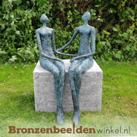 NR 1 | Cadeau vrouw 60 jaar "Zittend Paar" BBW52848br