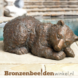 Bronzen ijsbeer beeld BBW87513