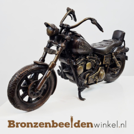 Beeld Harley Davidson Motor brons BBW61092