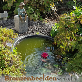 Vijver beeld "Vissende jongen" BBW1819br