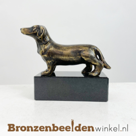 NR 2 | Blijvende herinnering hondje "De teckel" BBW043br01