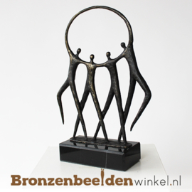 Condoleance beeld "Een warme band" BBW006br55