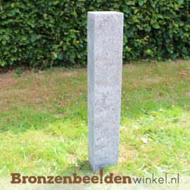 Bronzen tuinbeeld "Gezin met 2 kinderen" - kleine versie BBW2388br