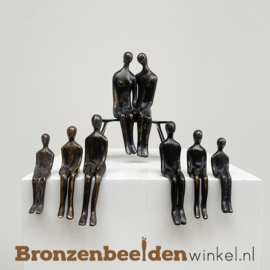 Beeldje ouders met 1 kind - STEL ZELF SAMEN
