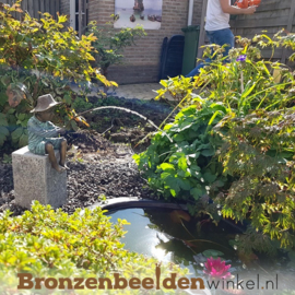 Vijver beeld "Vissende jongen" BBW1819br