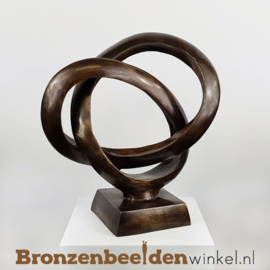 NR  5 | 70 jaar getrouwd cadeau "Abstracte Trouwringen" BBW91234br