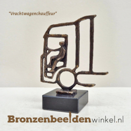 Vrachtwagenchauffeur beeldje BBW23bp52