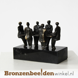 Gezinsbeeldje "Aan de eetkamertafel" BBW003br21