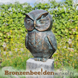 Bronzen uilenbeeldje BBWR89066