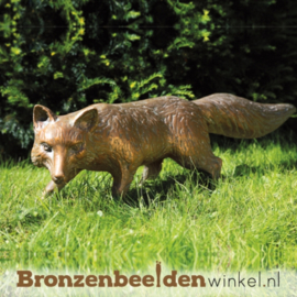 Bronzen vos beeld BBW87950