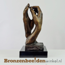 Rodin beeld "De Kathedraal" in brons BBW61073