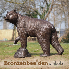 Beeld beer in brons BBW1478
