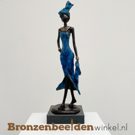 Afrikaans beeld "Efua" 35 cm bbwST19GR35