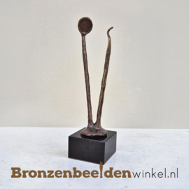 Tandarts beeldje Spiegeltje en Sonde BBW23pb41