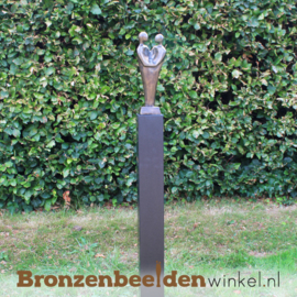 Tuinbeeld liefde "In elkaars Hart" BBW1401br