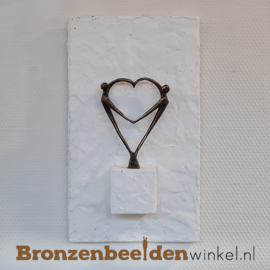 Wanddecoratie "Het Hart" BBW03br67w