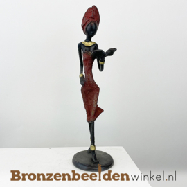 Afrikaans beeld "Zahina" 26 cm BBW009br62