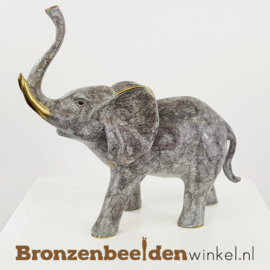 Beeld olifant brons BBW1855br