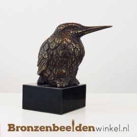 IJsvogel beeldje op sokkel BBW88322