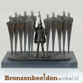 Raad van elf beeld op maat - evt met prins, adjudant en nar