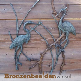 Wanddecoratie "Reigers" BBW0414br