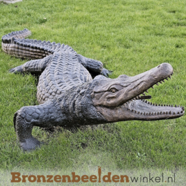 Groot waterornament krokodil BBWB845