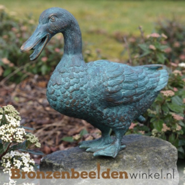 Bronzen beeld eend BBW0313br