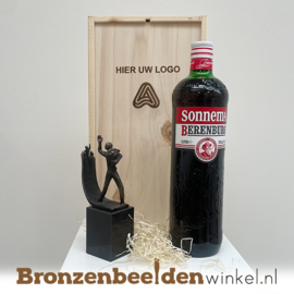 TOP Cadeau afscheidscadeau werkgever "Uitzwaaien" en drank BBW001br35GK